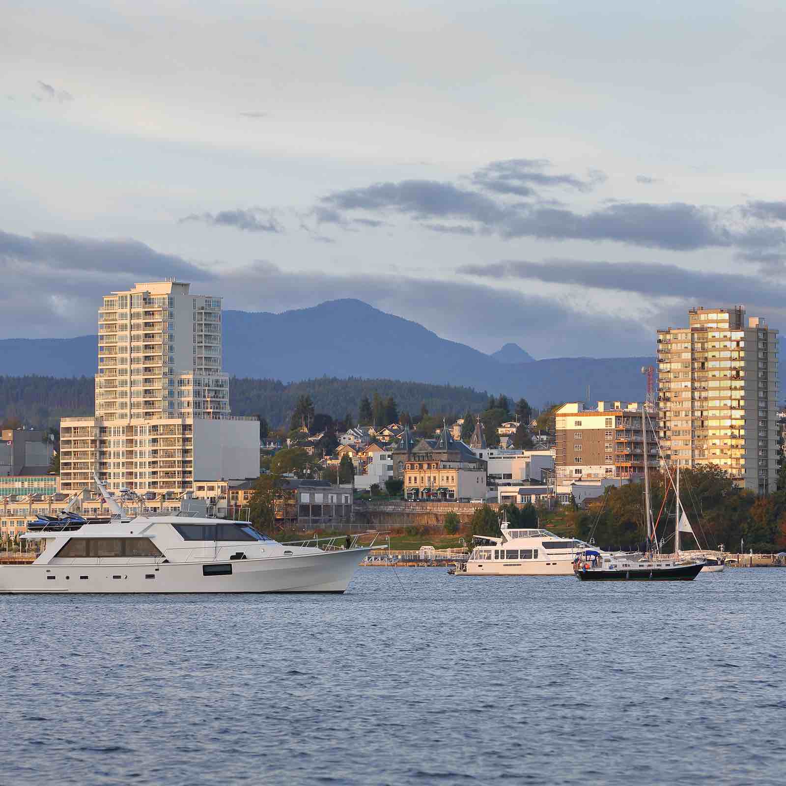 Waterfront View of Nanimo | Central Vancouver Island Real Estate